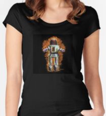 Lost in Space Robot: Retro Pop Toys Collection Women's Fitted Scoop T-Shirt