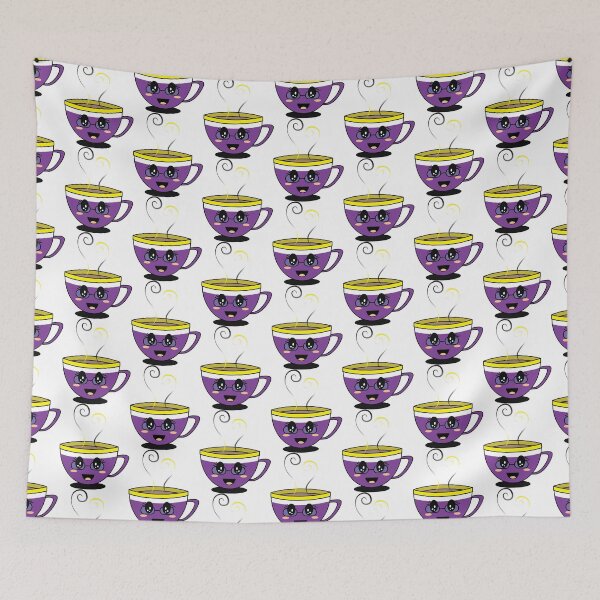 Item preview, Equalitea Nonbinary Flag Pride w/ lashes and glasses designed and sold by qteapiecastle.