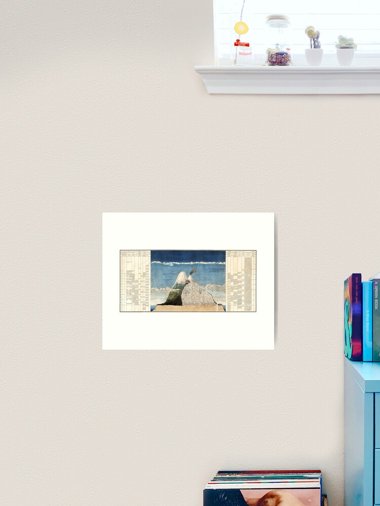 Thumbnail 2 of 3, Art Print, Alexander von Humboldt's Chimborazo Map, 1807 designed and sold by ScienceSource.
