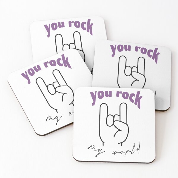 Item preview, you rock my world designed and sold by Marry-me.