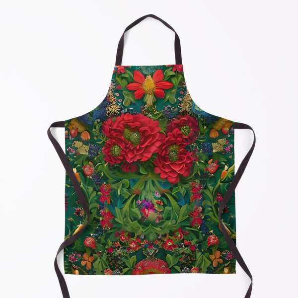 Item preview, Blooming in Baroque: A Magical Floral Pattern designed and sold by nouveaudecor.