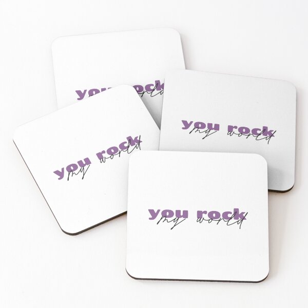 Item preview, you rock my world designed and sold by Marry-me.