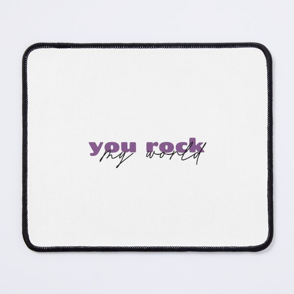 Item preview, you rock my world designed and sold by Marry-me.