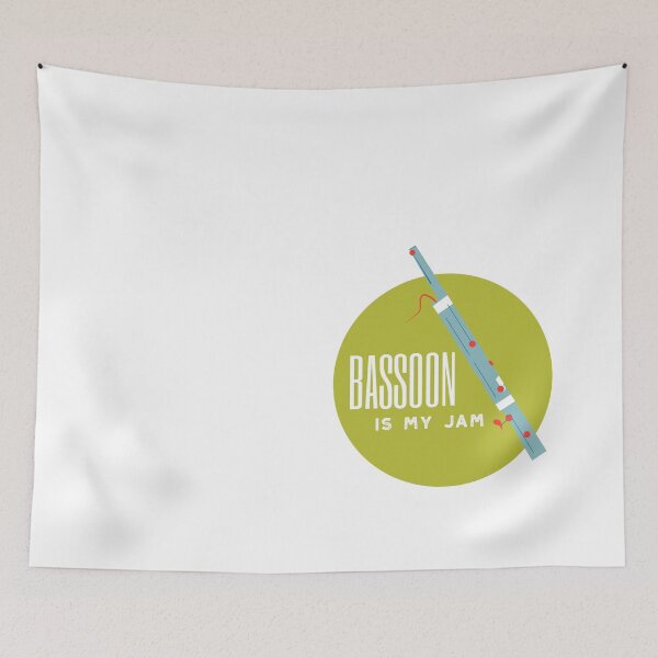 Item preview, Funny Bassoon Design Bassoon is My Jam designed and sold by whyitsme.