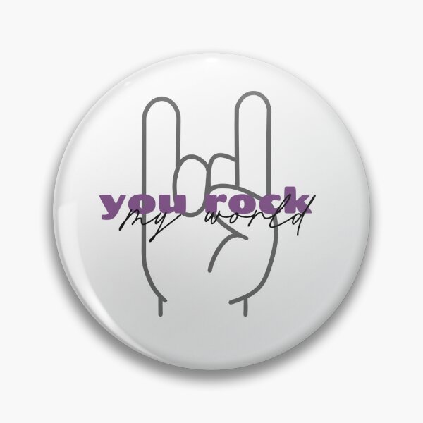Item preview, you rock my world designed and sold by Marry-me.