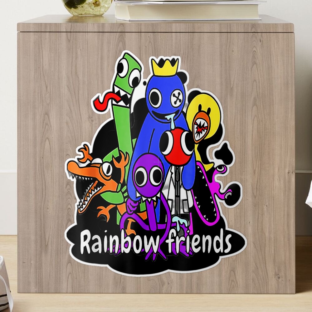 Rainbow Friends For kids and adults Birthday Sticker for Sale by  noufuiemuraa