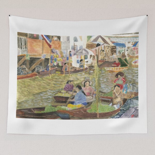 Item preview, Floating Market Bangkok designed and sold by CreativMichelle.