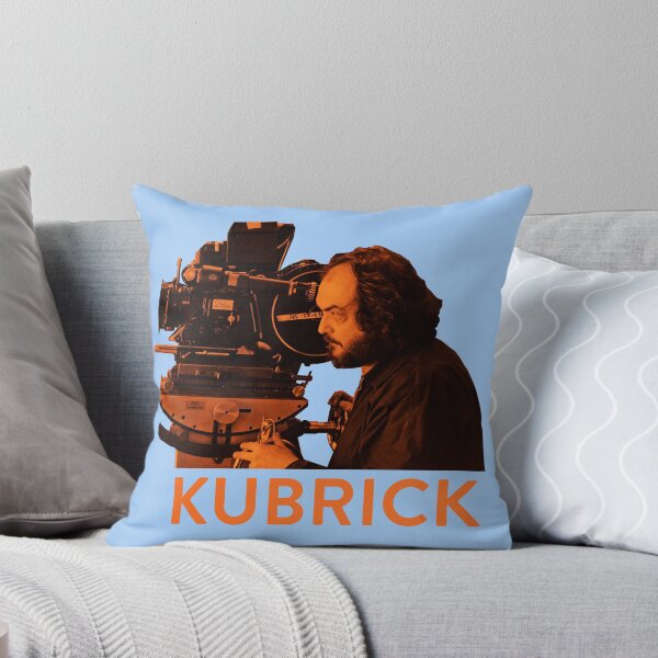 Item preview, orange Stanley Kubrick with camera designed and sold by planet99design.