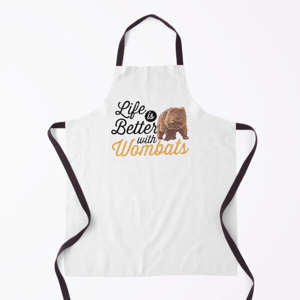 Item preview, Life is better with wombat Australia marsupial designed and sold by madgrfx.