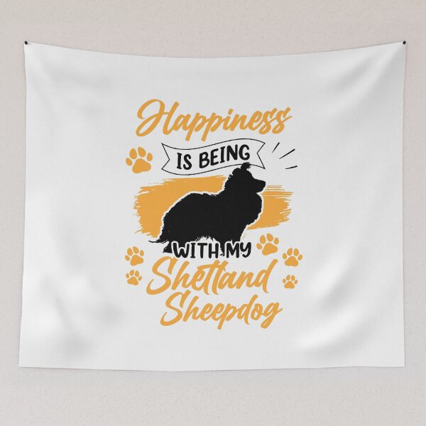 Item preview, Shetland Sheepdog Happy British Sheepdog designed and sold by madgrfx.