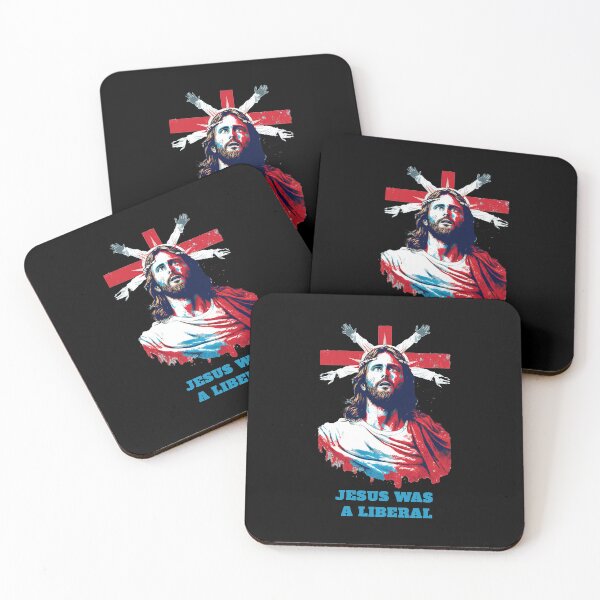 Item preview, Jesus was a liberal Cool design designed and sold by MeditationMind.