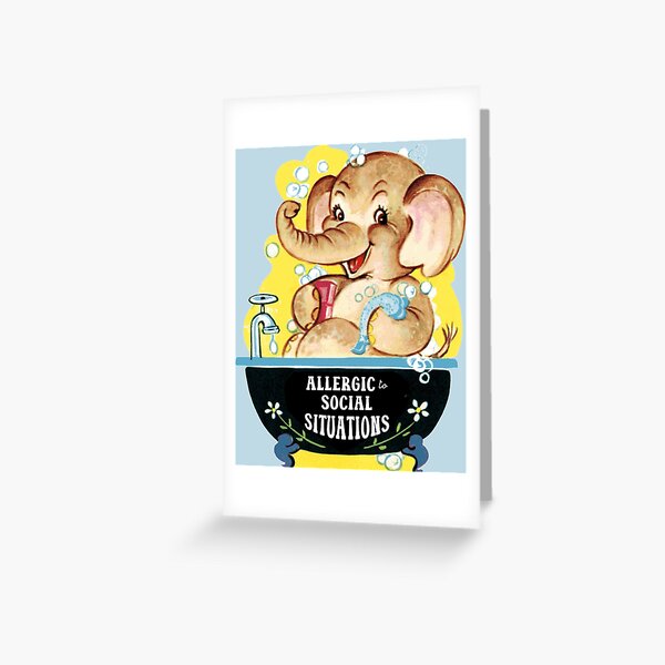 Item preview, Allergic to Social Situations T-Shirt designed and sold by pelicanflytees.