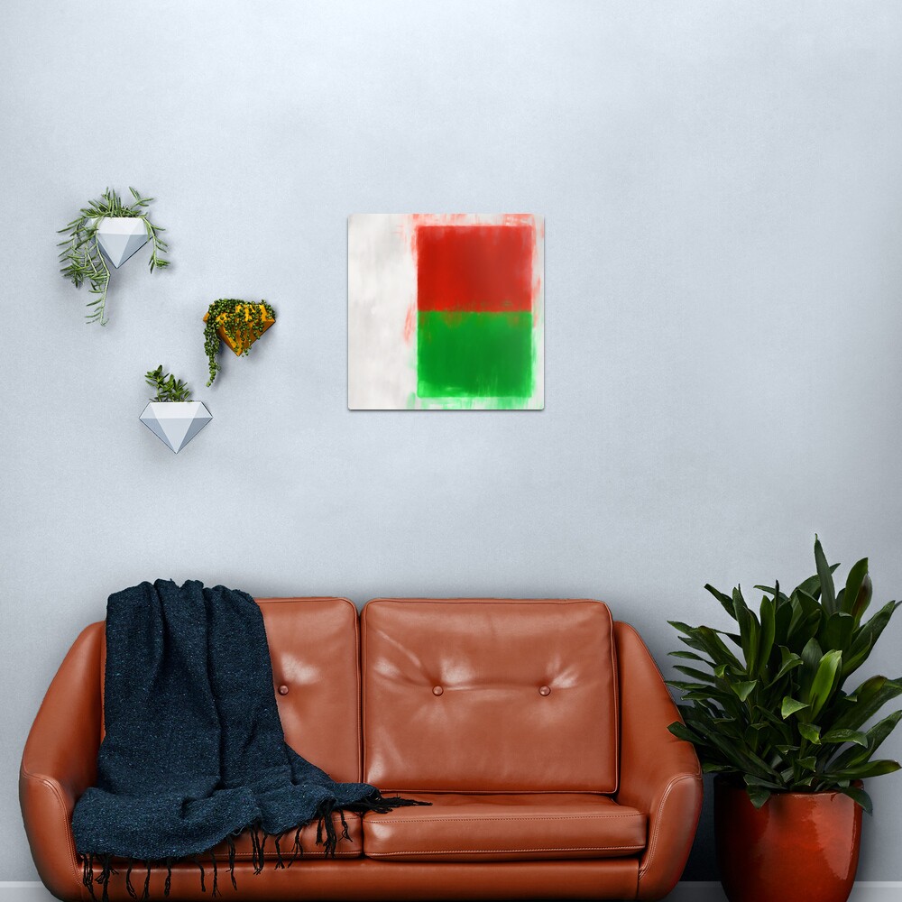 Madagascar Flag Reworked No. 2, Series 1 Metal Print