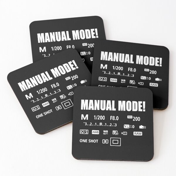 Item preview, Manual Mode! funny photography designed and sold by CarrieTDesigns.