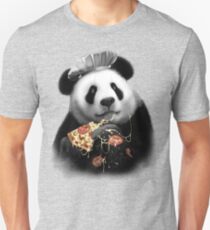 PANDA LOVES PIZZA Unisex T-Shirt