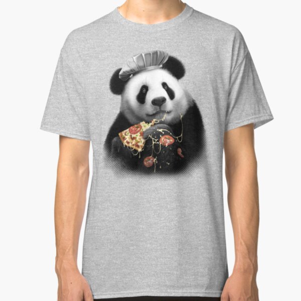 PANDA LOVES PIZZA Classic T-Shirt
