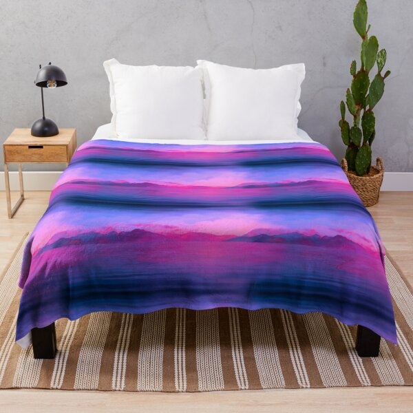 Item preview, Italian lake magenta and indigo  designed and sold by QuirkyArtz.
