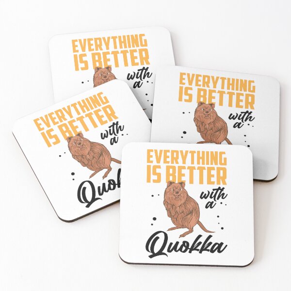 Artikelvorschau, Quokka alles besser mit Beuteltier Quokka entworfen und verkauft von madgrfx.