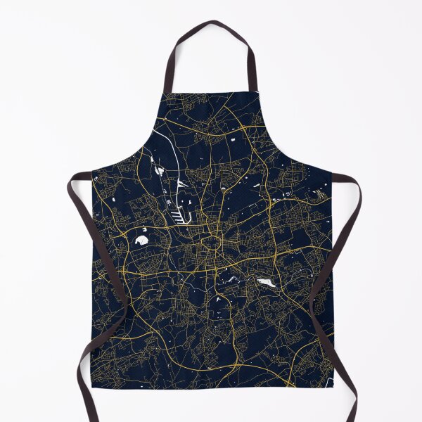 Item preview, Dortmund City Map of Germany - Gold Art Deco designed and sold by deMAP.