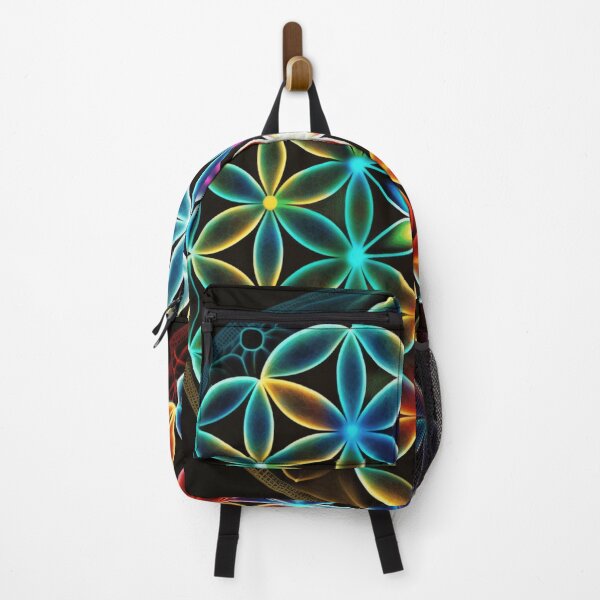 Item preview, Vibrant Flower Of Life Sacred Geometry designed and sold by ChaosEmporium.