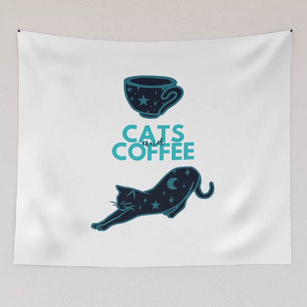 Item preview, Cats and Coffee designed and sold by HavenAlethea.