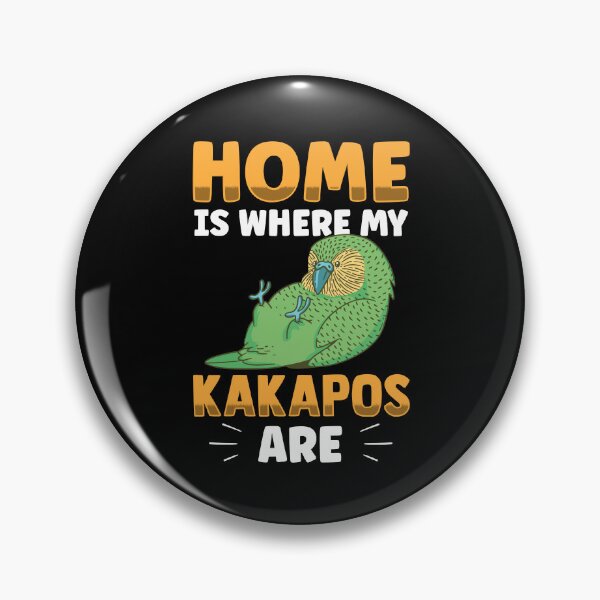 Item preview, Home is where Kakapo is New Zealand parrot designed and sold by madgrfx.