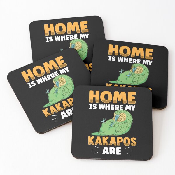 Item preview, Home is where Kakapo is New Zealand parrot designed and sold by madgrfx.