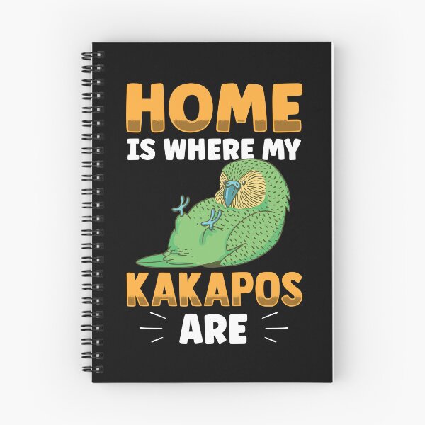 Item preview, Home is where Kakapo is New Zealand parrot designed and sold by madgrfx.