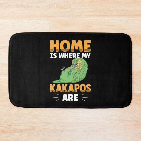 Item preview, Home is where Kakapo is New Zealand parrot designed and sold by madgrfx.