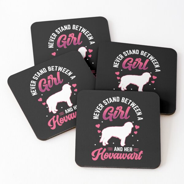 Item preview, Never stand between girls and their Hovawart designed and sold by madgrfx.