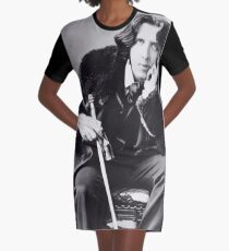 Oscar Wilde Graphic T-Shirt Dress