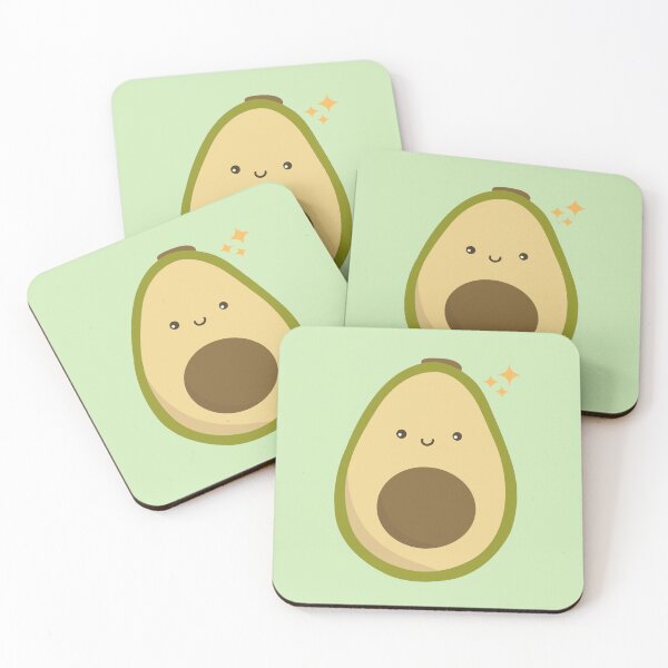Item preview, kawaii avocado designed and sold by ariahjohn.