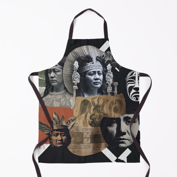 Artikelvorschau, Maori-Leute-Collage entworfen und verkauft von Odd World.