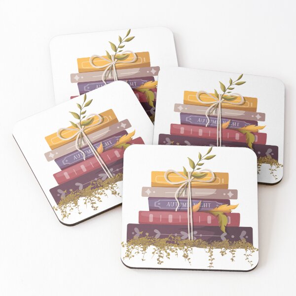 Item preview, Books in Autumn designed and sold by TheEarthyElf.
