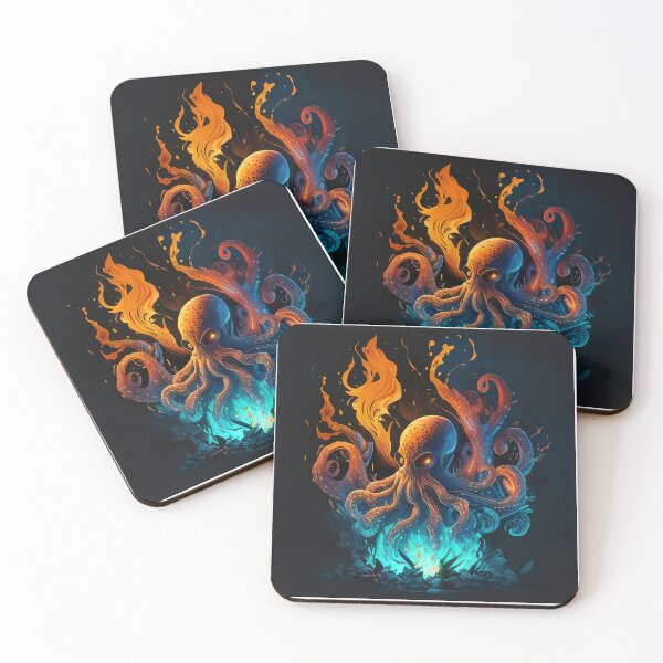 Item preview, Fire Octopus designed and sold by Melcu.