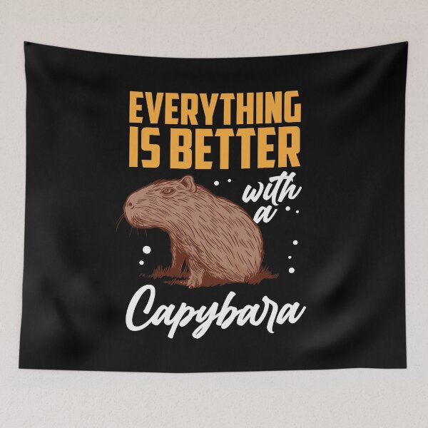 Item preview, Capybara all better with capybara designed and sold by madgrfx.