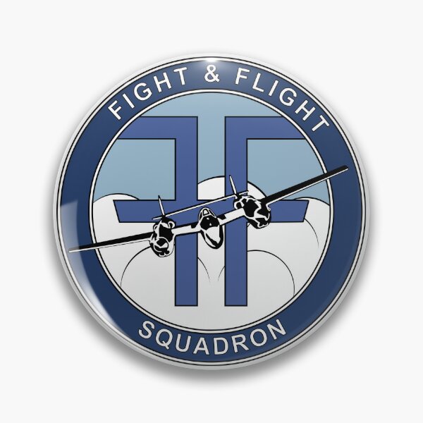 Item preview, P-38 Lightning - Fight & Flight Logo Clouds designed and sold by JLeftovers.