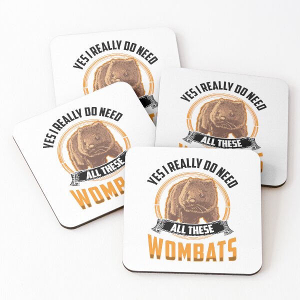 Item preview, Need all these wombats marsupial wombat designed and sold by madgrfx.