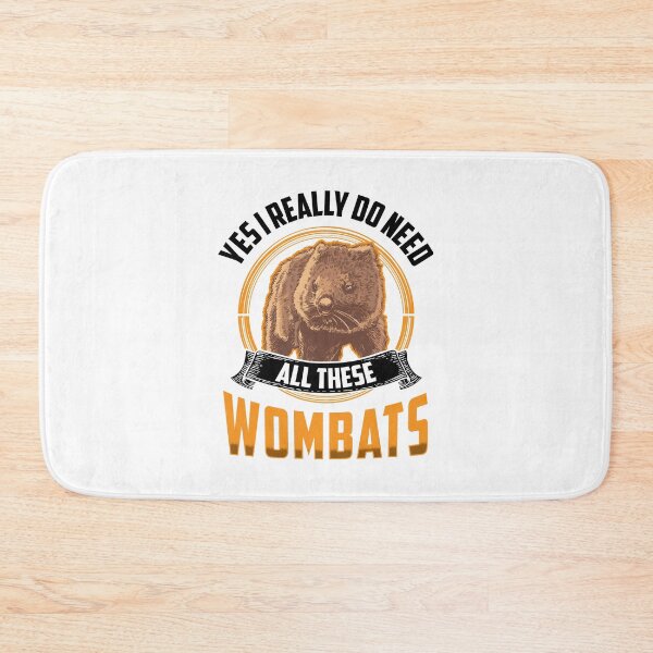 Item preview, Need all these wombats marsupial wombat designed and sold by madgrfx.