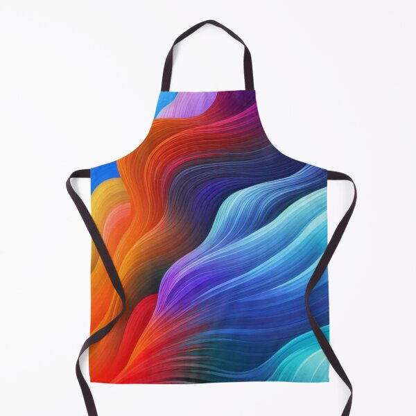 Item preview, Olas de humo en colores neón del arco iris designed and sold by FlowingMovement.