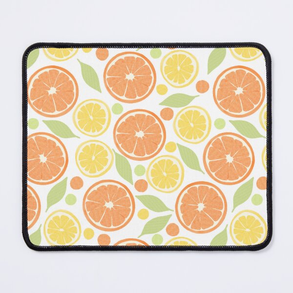 Item preview, Orange and Lemon Citrus Joy on White  designed and sold by dKarthdesign.