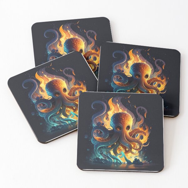 Item preview, Fire Octopus designed and sold by Melcu.
