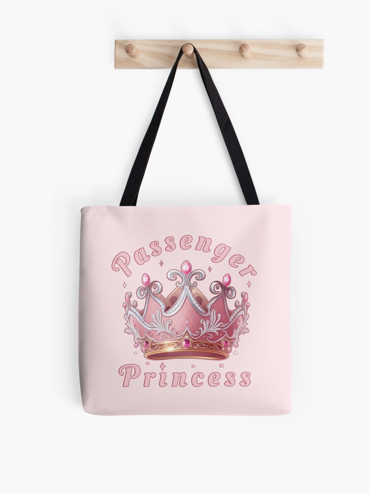 Passenger Princess Meme Passenger Seat Crown Tote Bag for Sale by Nymmzi