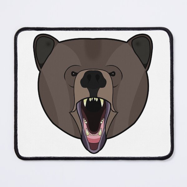 Item preview, Grizzly bear face designed and sold by MaxFilms.