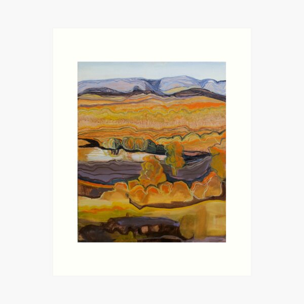 Item preview, Finke River at Twilight designed and sold by Lyn Fabian.