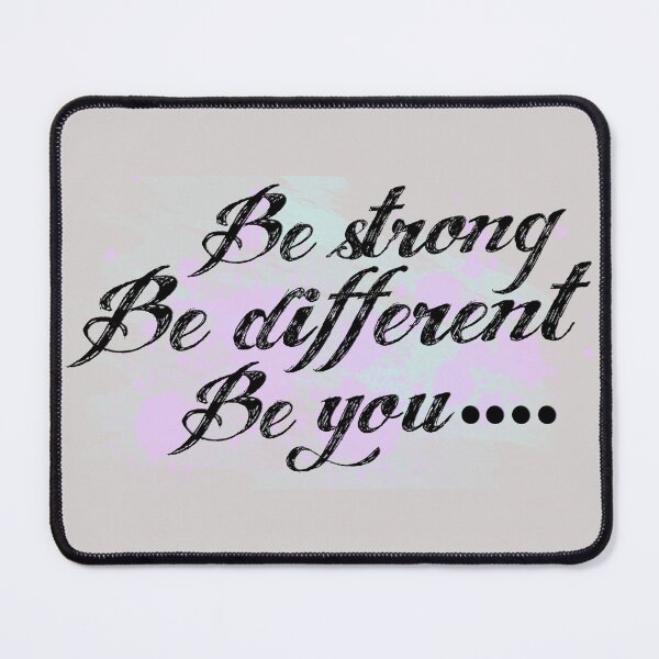 Item preview, Be strong, Be different, Be you... designed and sold by DecoraArt.
