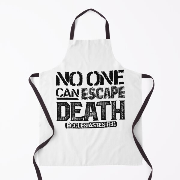 Item preview, No One Can Escape Death - Ecclesiastes 8:8 designed and sold by plushism.