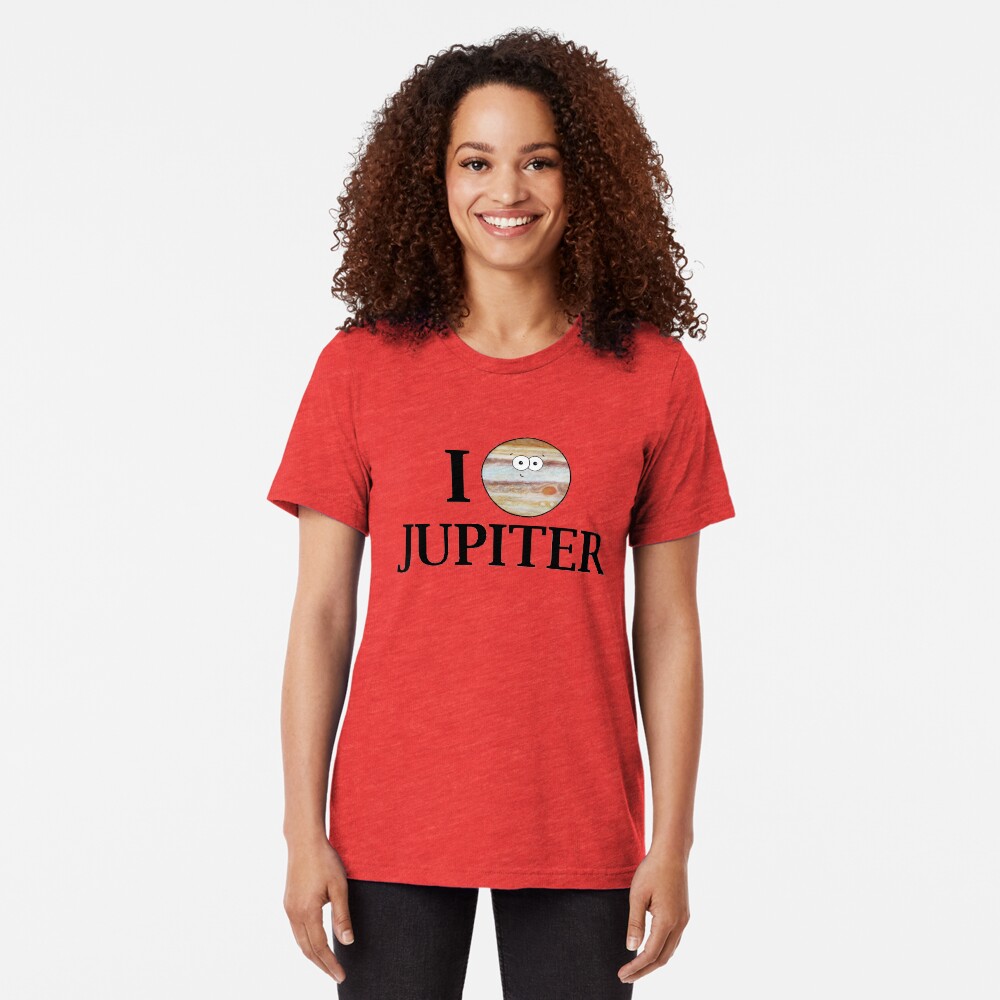 I Heart Jupiter Tri-blend T-Shirt