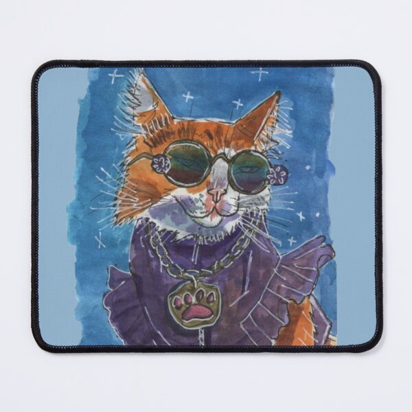Item preview, Mysterious Lady Cat designed and sold by mila-ola.
