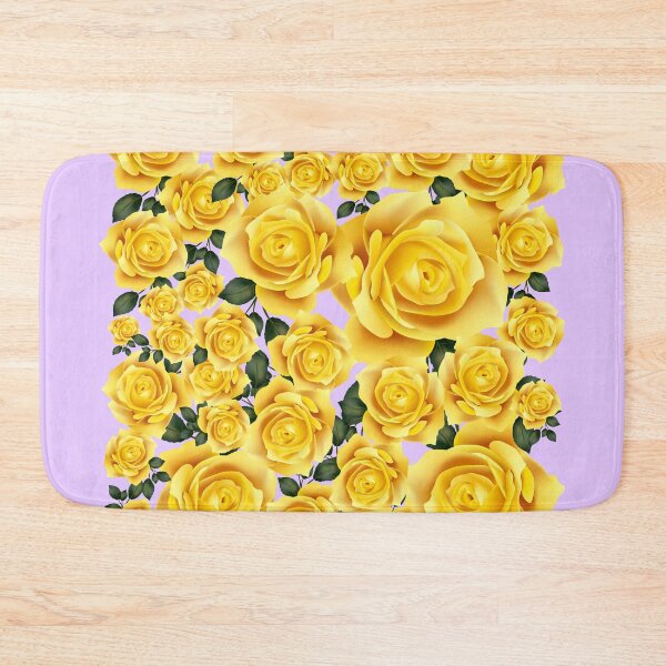 Item preview, Yellow Rose on Lavender designed and sold by LapillusDesigns.